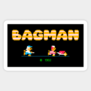 Mod.2 Arcade Bagman Video Game Sticker